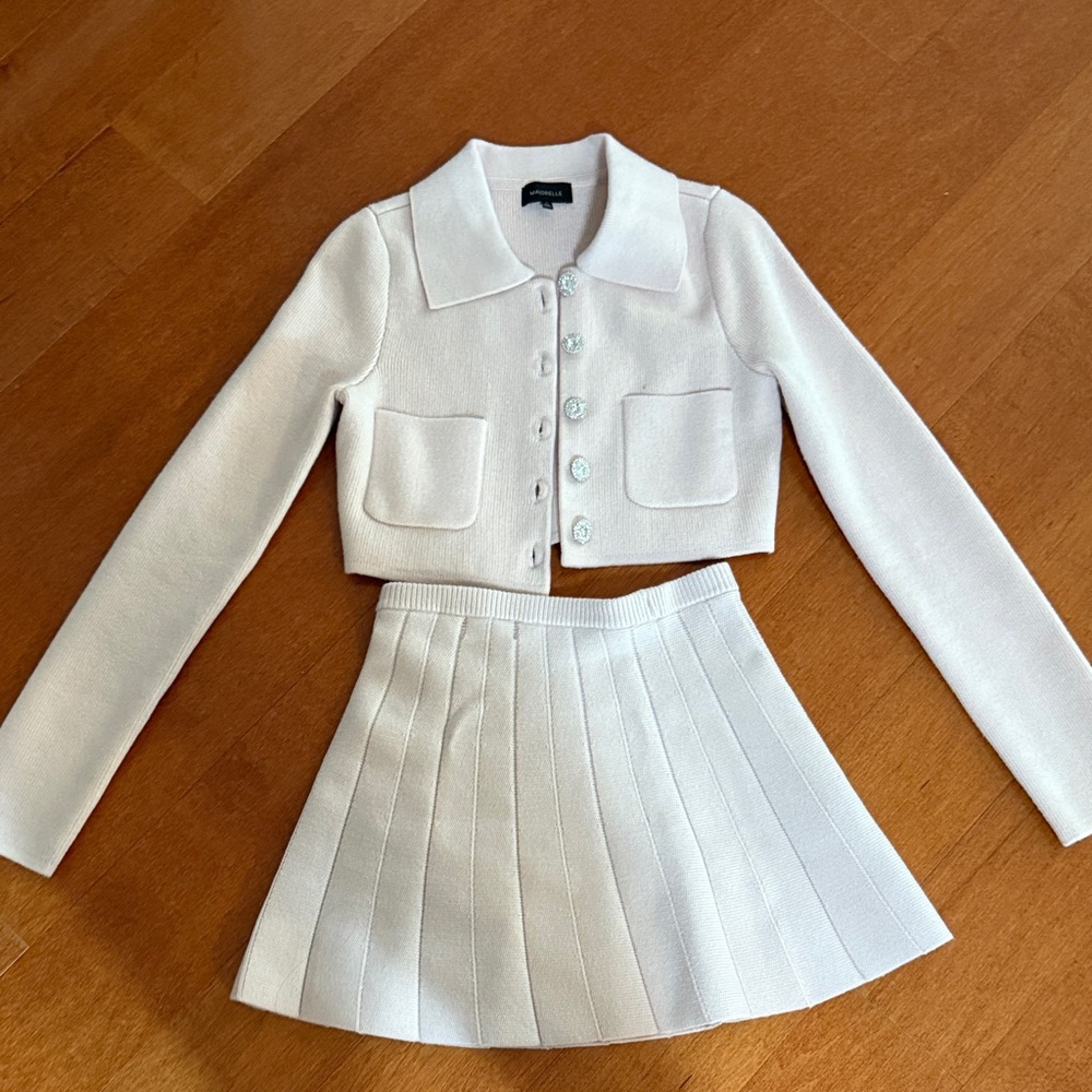 [revolve; majorelle] Cropped Jacket & Skirt Set